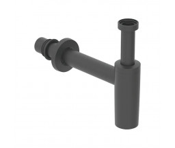 SIFON LAVOAR GEBERIT 11/4x32 , FARA VENTIL, NEGRU MAT