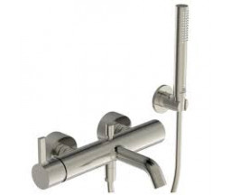 СМЕСИТЕЛЬ ДЛЯ ВАННЫ IDEAL STANDARD JOY, С ЛЕЙКОЙ И ШЛАНГОМ, SILVER STORM