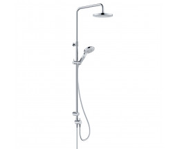 COLOANA DUS KLUDI DIVE FARA BATERIE, CU SET DUS (3F) SI PARA DUS, CROM