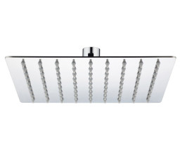 PALARIE DUS OLO RUBINETA,PATRATA  250x250MM, CROM