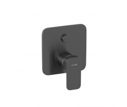 BATERIE INCASTRATA CADA/DUS RENON, DIVERTOR PUSH, BRUSHED GUNMETAL (fara corp 88022)