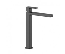 BATERIE LAVOAR INALTA KLUDI RENON, FARA VENTIL, BRUSHED GUNMETAL, 213x36x290mm