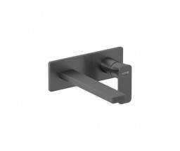 BATERIE LAVOAR INCASTRATA KLUDI RENON, PIPA 210 mm, BRUSHED GUNMETAL