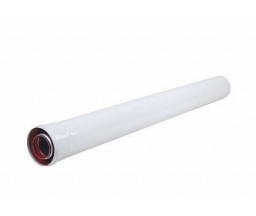 PRELUNGITOR COAXIAL D 80/125 mm, L 1000 mm, THERM DUO 50 FT.A