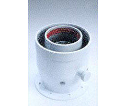 RACORD CONECTARE COS FUM COAXIAL D 80/125 mm, THERM DUO 50 FT.A