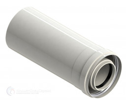 PRELUNGITOR COAXIAL D 80/125 mm, L 1000 mm, THERM 45 KD.A