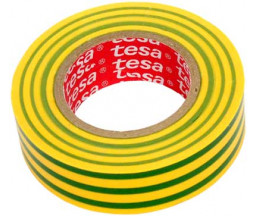 BANDA ELECTROIZOLATOARE TESA 53988, GALBEN/VERDE, 19mm